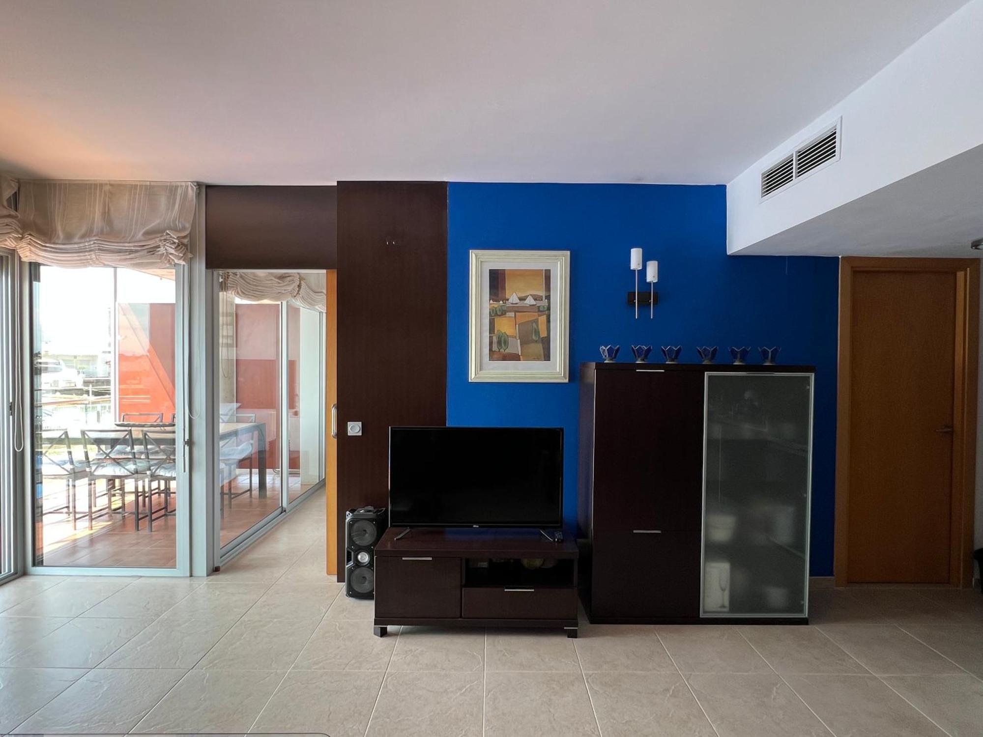 Blau Apartamento Frente A Los Canales Y Las Puestas De Sol De Roses Eksteriør bilde